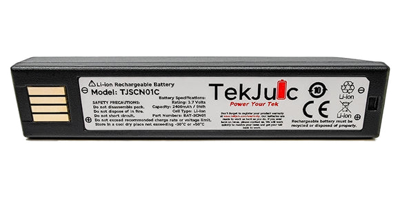 TekJuic - TJSCN01C - Replacement Battery Compatible with Honeywell Models Voyager 1202 and 1452, Xenon 1902, Granit 1911i, 1981i Handheld Imager Scanner